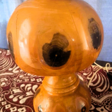 Brazilian Butterfly Wood Table Lamp